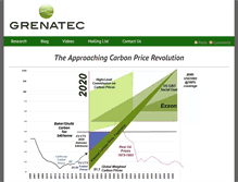 Tablet Screenshot of grenatec.com